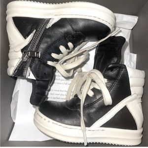 Like new toddler geo basket Rick Owens